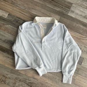 Abercrombie & Fitch cropped collar sweater
